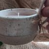 Pearl candle holder - Pastel pink wax - Jasmine scent - Image 3