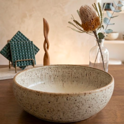 Speckled Stoneware Baking Dish