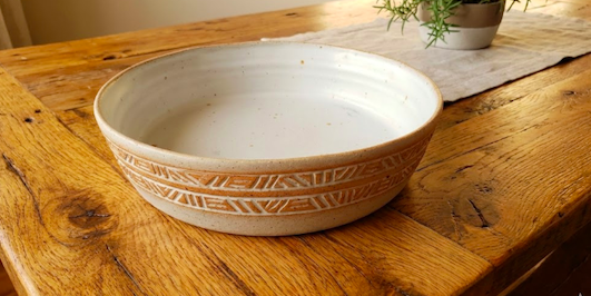 Geometric Lines Dish - Image 2