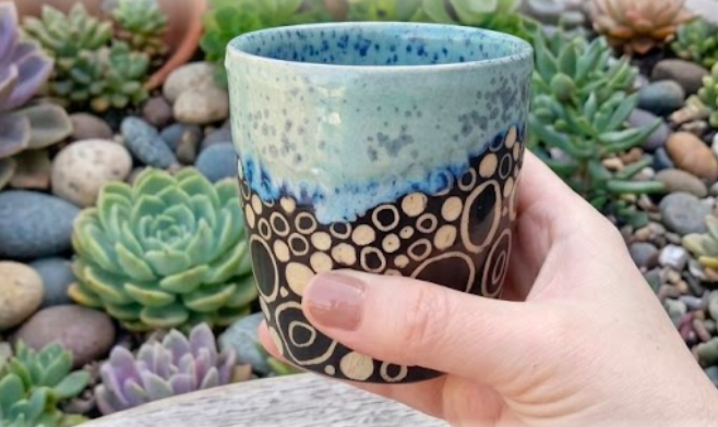 Pebble Tumblers- cerulean cascade - Image 2